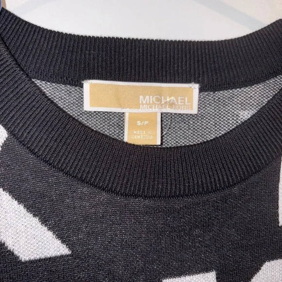 Michael Kors Long Sleeve Monogrammed Sweaters for Women Size Small - Picture 5 of 12